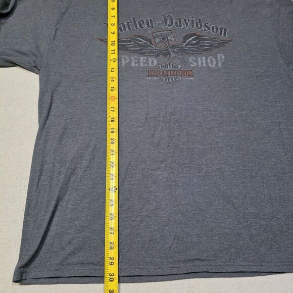 Harley Davidson Speed Shop Panama City Beach Florida Long Sleeve Size XL Flawed - Picture 6 of 7